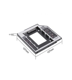12.7 MM HDD CADDY LAPTOP DVD TO SSD KUTU SATA