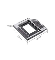 12.7 MM HDD CADDY LAPTOP DVD TO SSD KUTU SATA