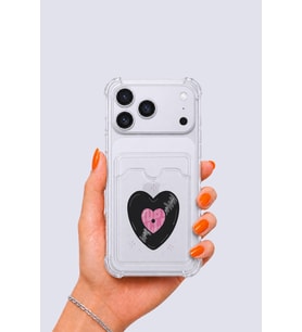 iPhone 17 Pro Max Kartlıklı Vinly Desenli Kılıf - HUOBPS8384-1673