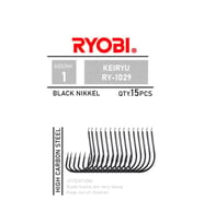 Ryobi Keiryu RY-1029 Black Nickel Olta İğnesi No:3