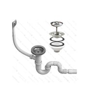 Çöpmak Evye Sifonu Yandan Taşmalı 32 Çıkışlı 11 cm Çap Koku Önleyici ve Tıkanma Yapmayan