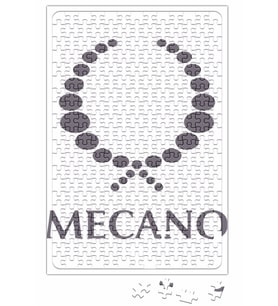 Mecano Logo Puzzle 240 Parça Yapboz