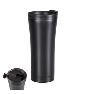 Çelik Termos Bardak 500 ml ( Renk Seçenekli ) (Siyah)