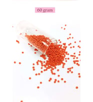 Dökme Cam Kum Boncuk (11/0) 2 mm - 60 Gram - Turuncu - BNC048