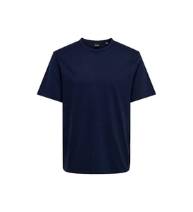 ONSSMART LIFE REG SS TEE Navy Blazer