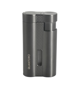 Quantoro 3 Torch Pürmüz Gunmetal Metal Puro Çakmağı