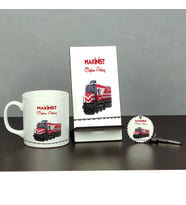 Makinist Üçlü Set (Kupa + Telefon Standı + Anahtarlık)