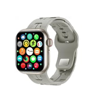 ScHitec Watch HK9 Mini Amoled Ekran Android İos HarmonyOs Uyumlu Akıllı Saat Gümüş