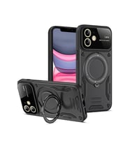 Pilelistore   iPhone 11 Kılıf Joy Lens Standlı Kapak - Siyah