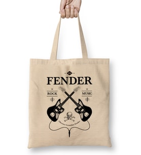 Fender Guitar 03 Bez Çanta Uzun Saplı