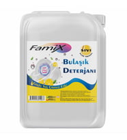 Famix Limon Kokulu Elde Yıkama Bulaşık Deterjanı 20 Lt