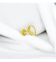 Glorria Altın Damla Helix Piercing