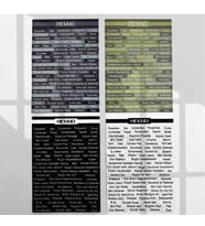 Ajanda İçin Planlayıcı Kelime Cümleler Temalı Sticker Seti (4’lü A6)  Defter, Journal (Çok Renkli)