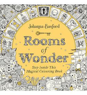 Rooms Of Wonder: Step Inside This Magical Colouring Book (Krem)