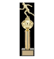 ODAK KUPA - Figürlü Kupalar - Atletizm Kadın Figürlü Kupalar FG-047 A - 44 cm