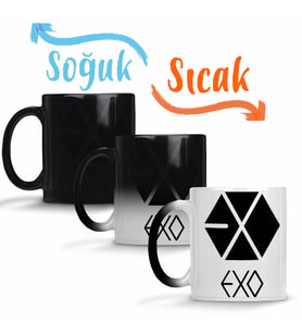 Exo Planet Sihirli Kupa Bardak Porselen