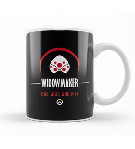 Widowmaker One Shot One Kill Overwatch Kupa Bardak Porselen
