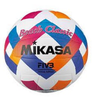 Mikasa Bv543C-VXA-O Sent. Deri Plaj Voleybol Topu (Beyaz - Lacivert - Turuncu)