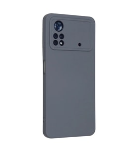 Xiaomi Poco X4 Pro 5g Kılıf Nano İçi Kadife Silikon - Gri