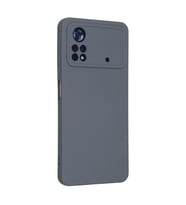 Xiaomi Poco X4 Pro 5g Kılıf Nano İçi Kadife Silikon - Gri