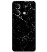 Xiaomi Redmi Note 13 Pro 5G Kılıf HD Desen Baskılı Kılıf - Siyah Mermer