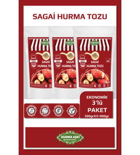 Hurma Aşkı Hurma Tozu Sagai 300GrX3=900Gr