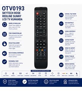 Skytech Rose Redline Sunny OTV0193 Kumanda