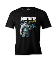 Fortnite - Freeze Siyah Erkek Tshirt