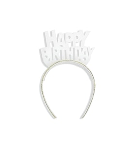 Eva Taç Happy Bırthday Gold Gümüş Pembe Kırmızı Mavi Beyaz 10lu Set