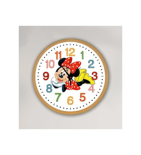 bilge Tasarım retro Duvar Saati 30 x 30 CM (Karışık)