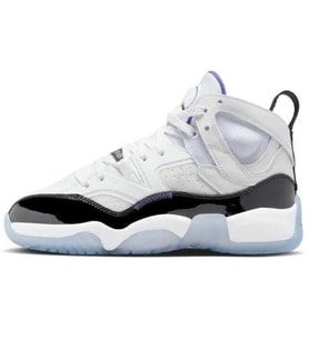 Nike Jordan Jumpman Two Trey Leather Unisex Basketball Shoes Hakiki Deri Basketbol Ayakkabısı Beyaz