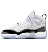 Nike Jordan Jumpman Two Trey Leather Unisex Basketball Shoes Hakiki Deri Basketbol Ayakkabısı Beyaz