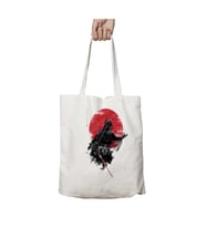 Star Wars Darth Samurai iki Tarafı Kalıcı Baskılı Yıkanabilir Çanta