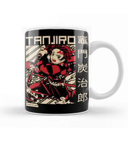 Touz Tanjiro Demon Slayer Kimetsu No Yaiba Anime Kupa Bardak Porselen