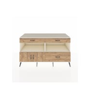 Kronos Konsol 2 Raflı 3 Çekmeceli 2 Kapaklı 176x59x99 Aytaşı-Çam
