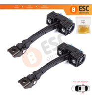 VW Tiguan MK1 5N 2007-2018 5N0839249A İçin 2 EA Arka Sağ ve Sol Kapı Gergi Yayı