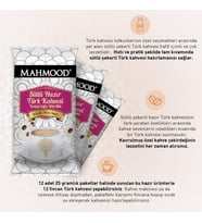 Mahmood Coffee Sütlü Şekerli Hazır Türk Kahvesi 12 Adet x 25 Gr
