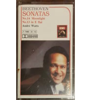(Plak Değildir KASET tir) Beethoven Sonatas Kaset