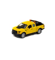 Metal Ford Ranger Pikap Çek Bırak Işıklı Sarı 12 Cm