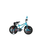 Nıko Erkek Çocuk Bisikleti 28cm V 20 Jant Mavi Beyaz Turuncu (Siyah)