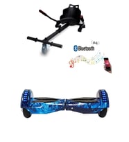 CityMate Smart Balance Elektrikli Kaykay Hoverboard 8.5inch + Hoverkart Set Akıllı Denge Ledli Bluetooth D12