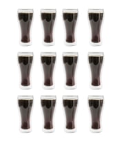 12'li Meşrubat Bardağı Seti Çift Cidarlı Bira Bardağı 420 ml