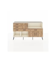 Arges Konsol 2 Raflı 5 Çekmeceli 3 Kapaklı 176x30x99 Aytaşı-Çam
