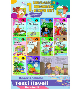 1.Sınıf Okumayı Sevdiren 10 lu Hikaye Seti 6 (32 sayfa)