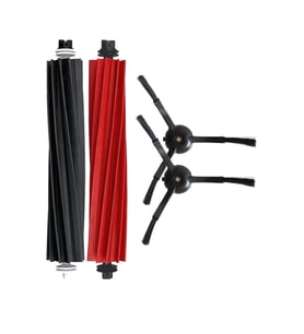 Roborock Q5 Pro+ & Q5 Max+ Uyumlu 1 Adet Ana Fırça 2 Adet Yan Fırça