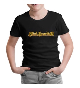 Blind Guardian - Logo Siyah Çocuk Tshirt