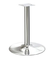 Tablalı Masa Ayağı 12.011 - Taban Çapı 56cm Parlak krom