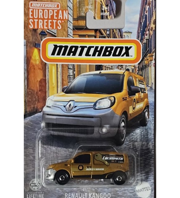 ミニカー Kanbo Matchbox European Streets RENAULT KANGOO HVV32