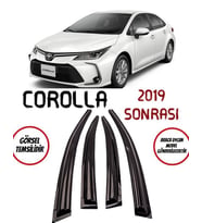 Toyota Corolla  Cam Rüzgarlığı 4-lü 2019 Ve Üzeri Takım