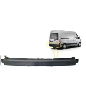 Renault Master 2010-2024 Arka Tampon Orta (Oem No:  850220011R)